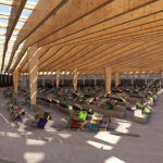 Moradores de Rendufe, em Amares, protestam contra ‘lagoa’ criada pelas águas das chuvas