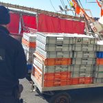 Navio-hotel com entrada de água no rio Douro