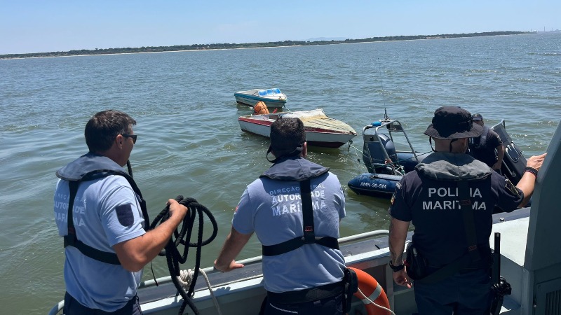 Polícia Marítima apreende 5 embarcações no Rio Tejo